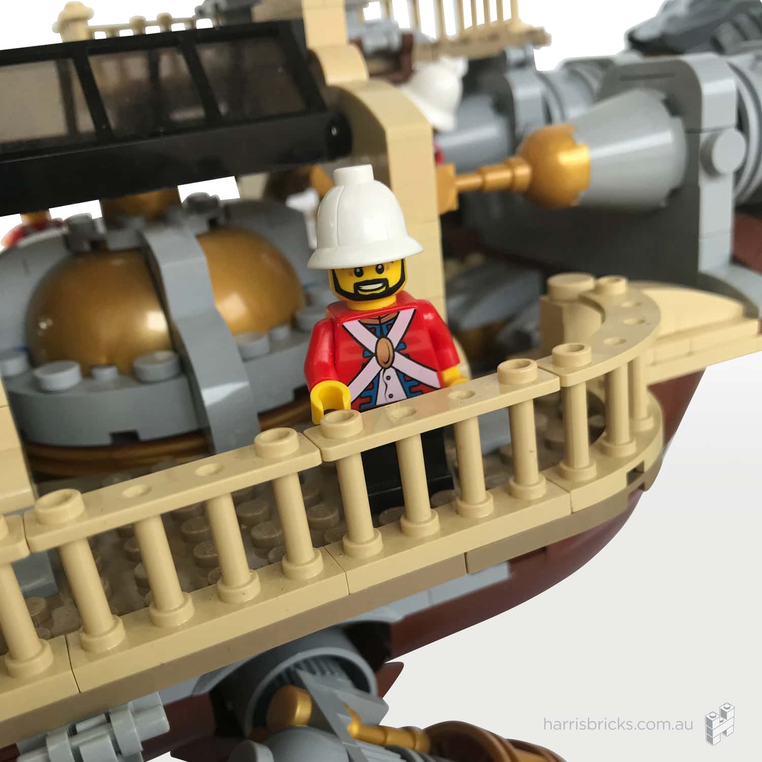 Imperial-Airship-Bricktania-Harris-Bricks-004 LEGO Steampunk Ship Imperial Airship Bricktania