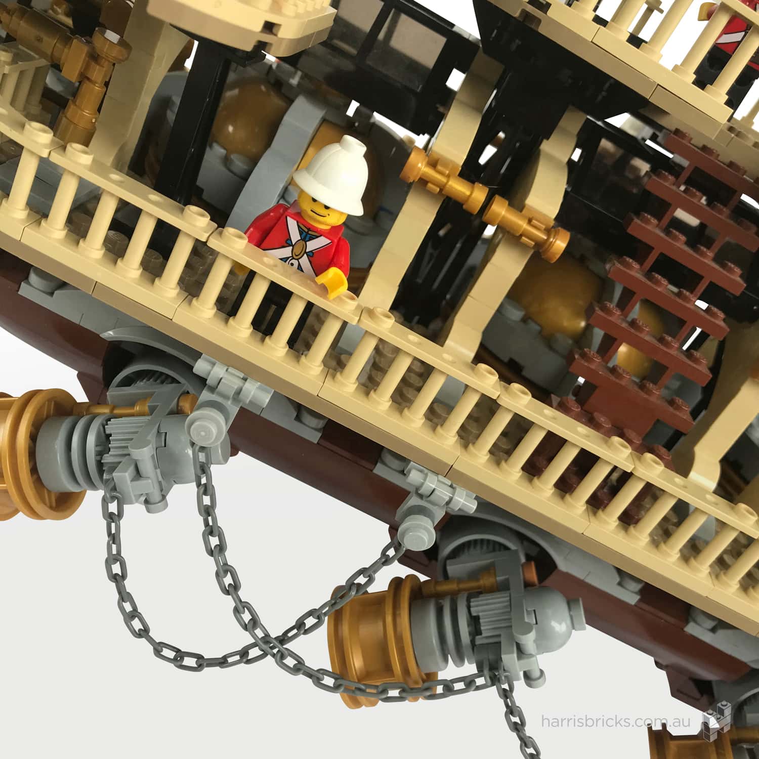 Imperial-Airship-Bricktania-Harris-Bricks-006 LEGO Steampunk Ship Imperial Airship Bricktania